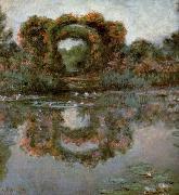 Claude Monet Flowering Arches,Giverny china oil painting reproduction